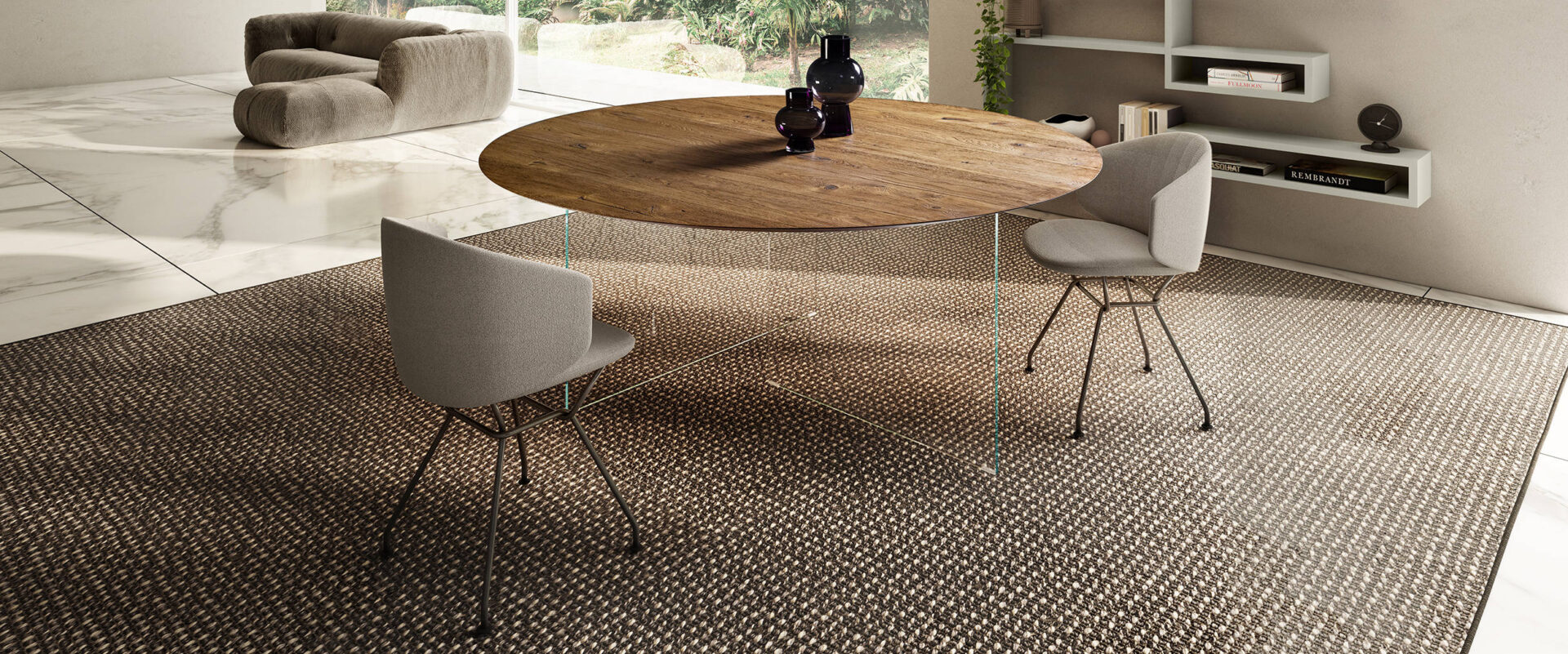 Tavolo da Pranzo con Piano Sottile Lago Air Slim Tavolo da Pranzo con Piano Sottile Lago Air Slim